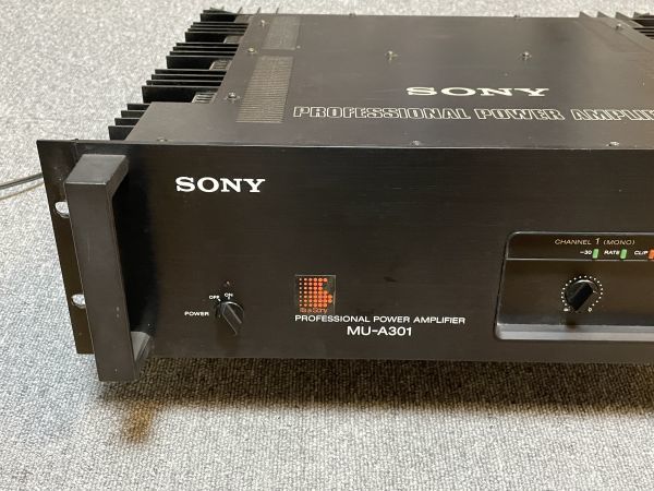 Yahoo!オークション - Sony MU-A301 完動品 業務用パワーアンプ Yahoo!オークション - Sony MU-A301 完動品 業務用パワーアンプ