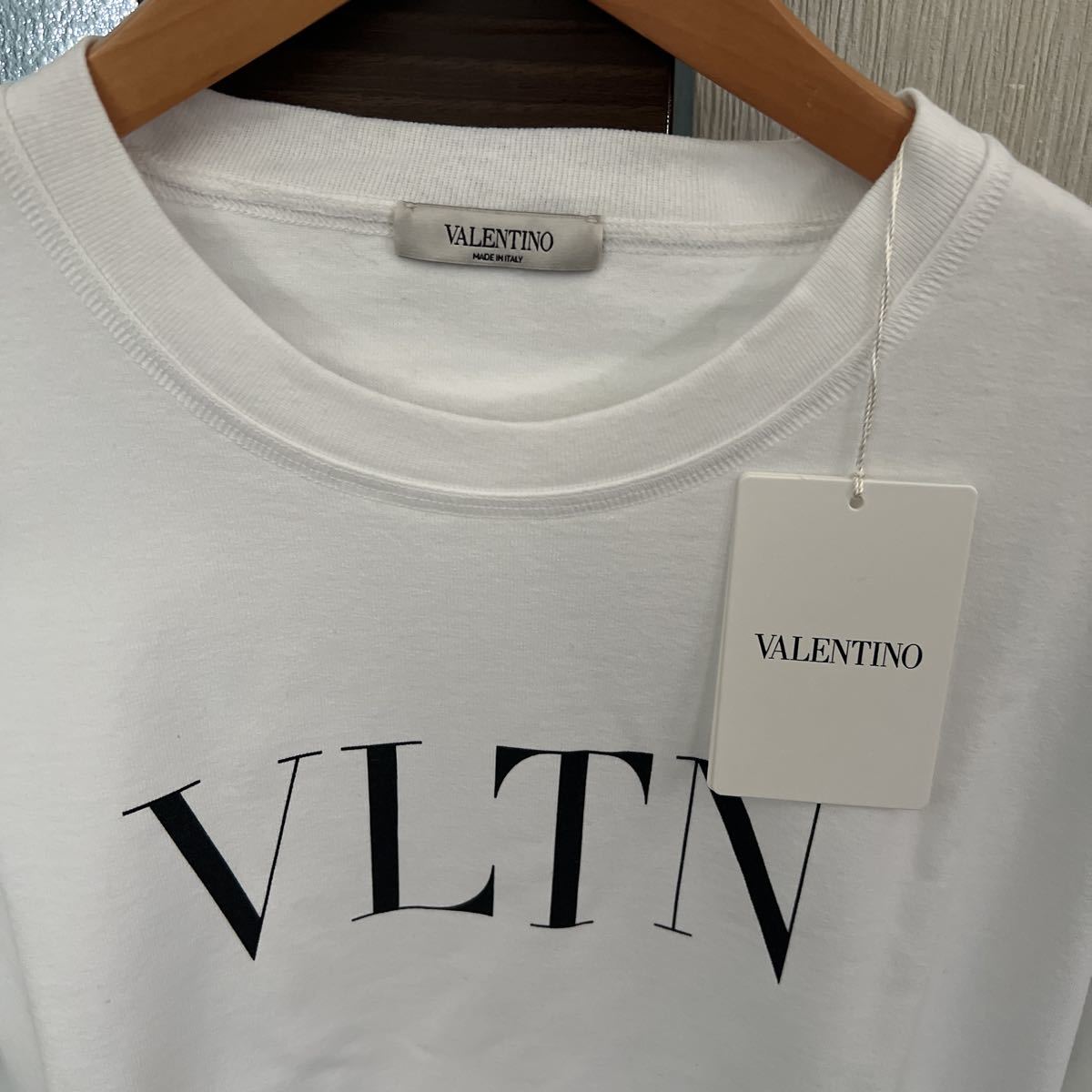 新品貴重日本未入荷VALENTINO半袖Tシャツ オーバーサイズ 白 M VLTN