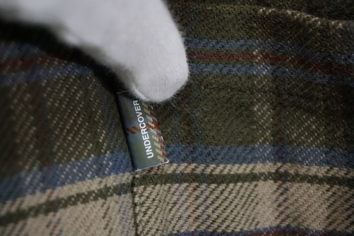 希少 美品 00AW UNDERCOVER アンダーカバー メルティングポット期 チェック ネルシャツ king gnu キングヌー 常田大希 M緑 正規本物1128M 希少 美品 00AW UNDERCOVER アンダーカバー メルティングポット期 チェック ネルシャツ king gnu キングヌー 常田大希 M緑 正規本物1128M