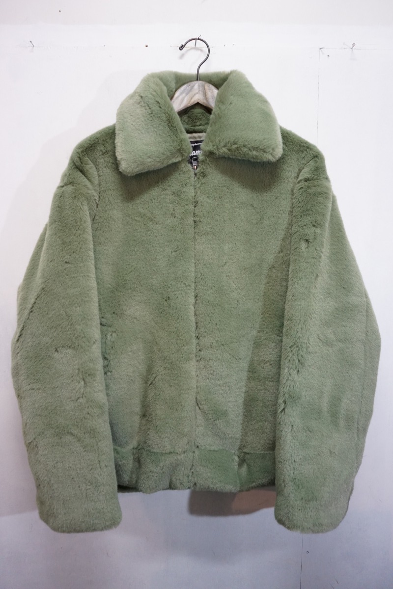 EXAMPLE/エグザンプル/FUR ZIP JACKET-