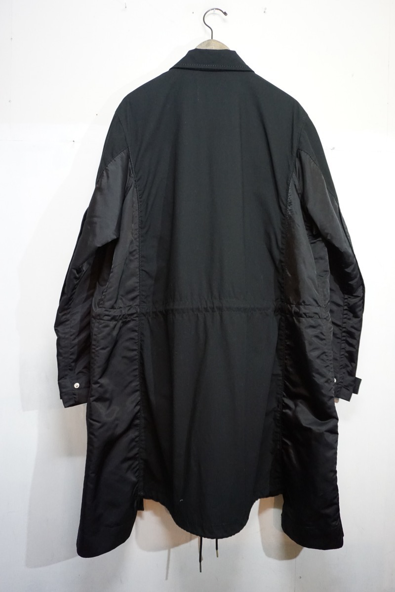 Yahoo!オークション - 美品21AW Sacaiサカイ SCM-035 Military Yahoo!オークション - 美品21AW Sacaiサカイ SCM-035 Military