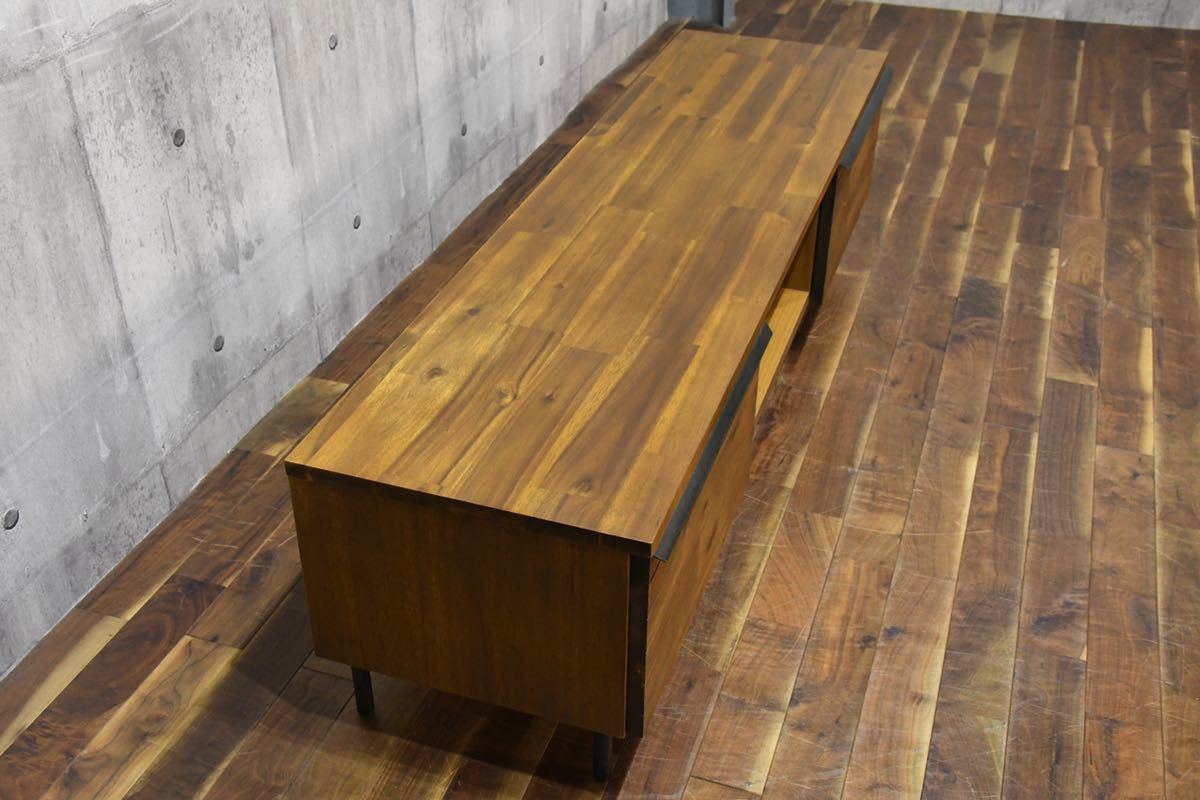 BKK65 短期展示品 unico ウニコ SWELLA スウェラ TVボード W1600 極美