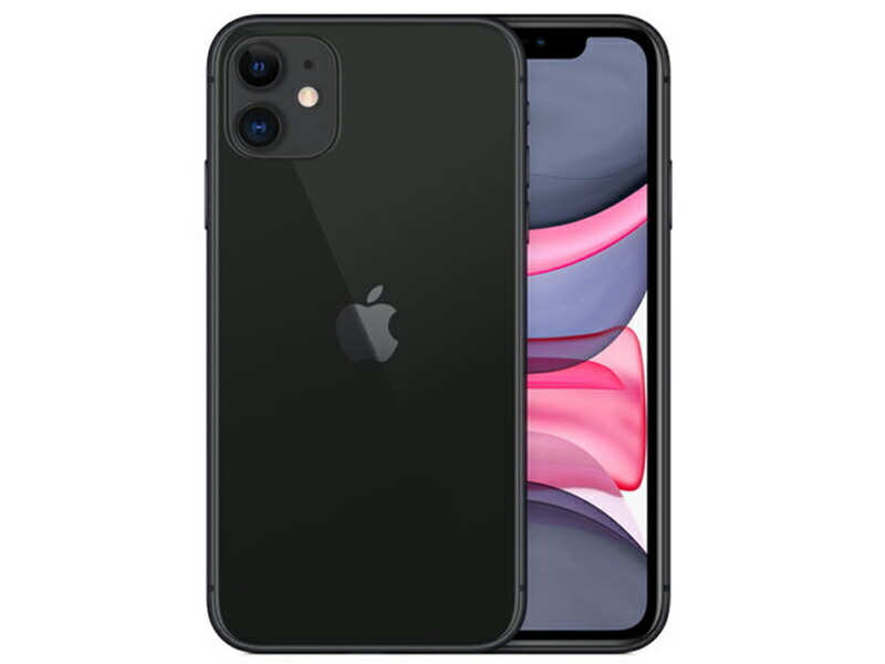 iPhone 11 ブラック64GB SIMフリー MHDA3J/A-