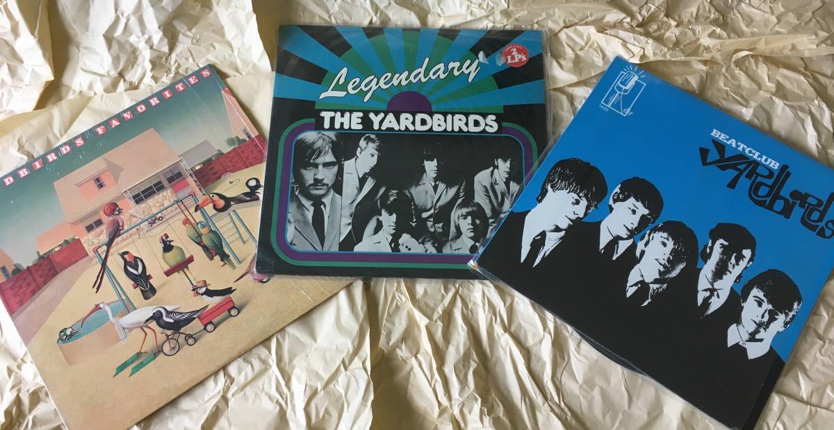 ザ・ヤードバーズ　LP　レコード　3組まとめて　海外盤　The Yardbirds　「Favorites」「Legendary」「BEATCLUB」　未開封あり_画像1