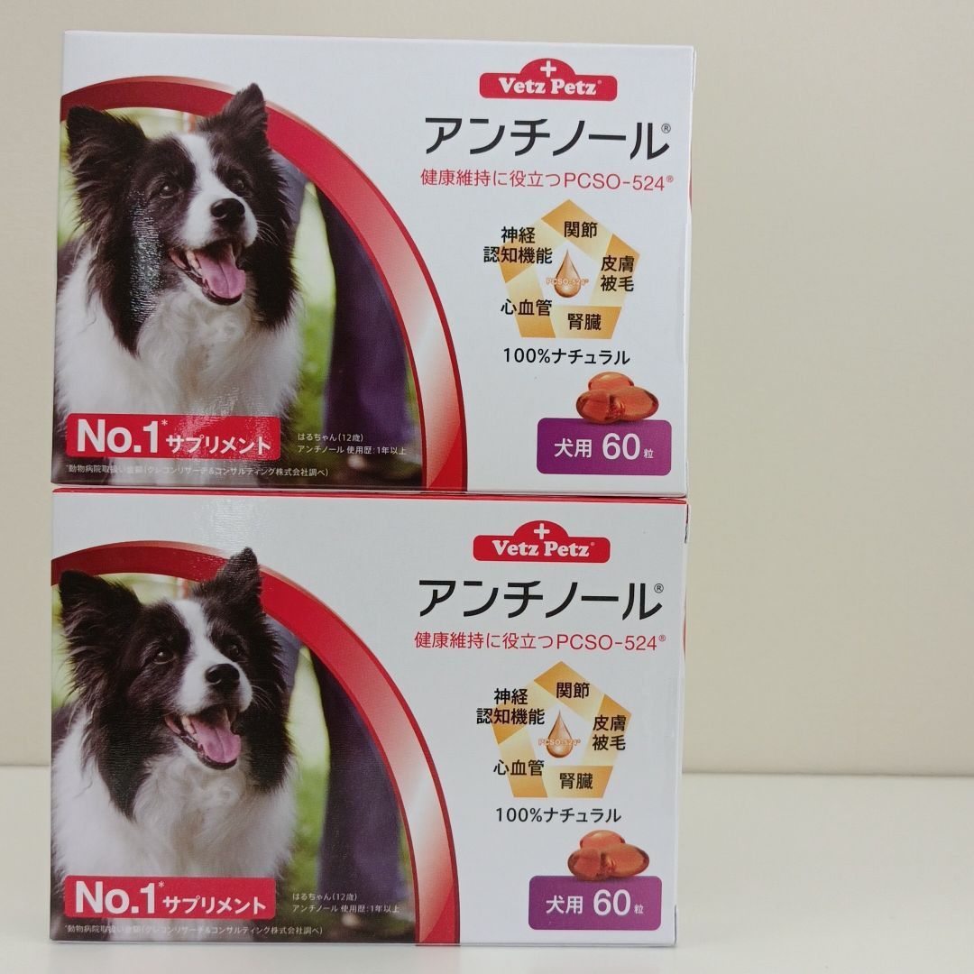 犬用アンチノール90カプセル入×６箱セット 【海外 正規品