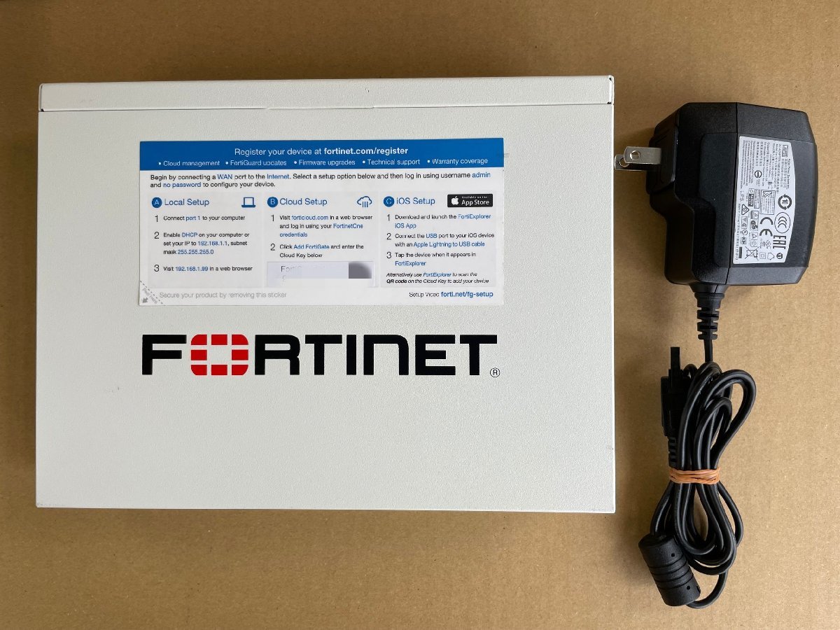 トップ FORTINET FortiGate FG-60F Date:2020 - pearltechnologies.ca