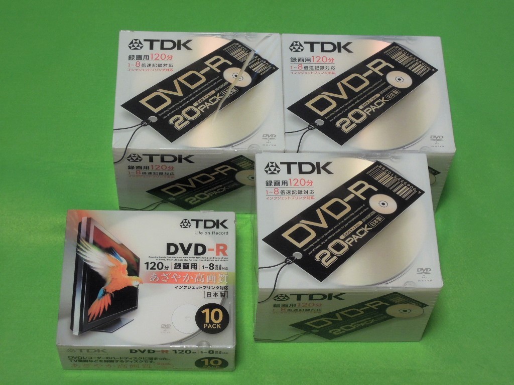 TDK 録画用DVD-R  20枚入り  120分