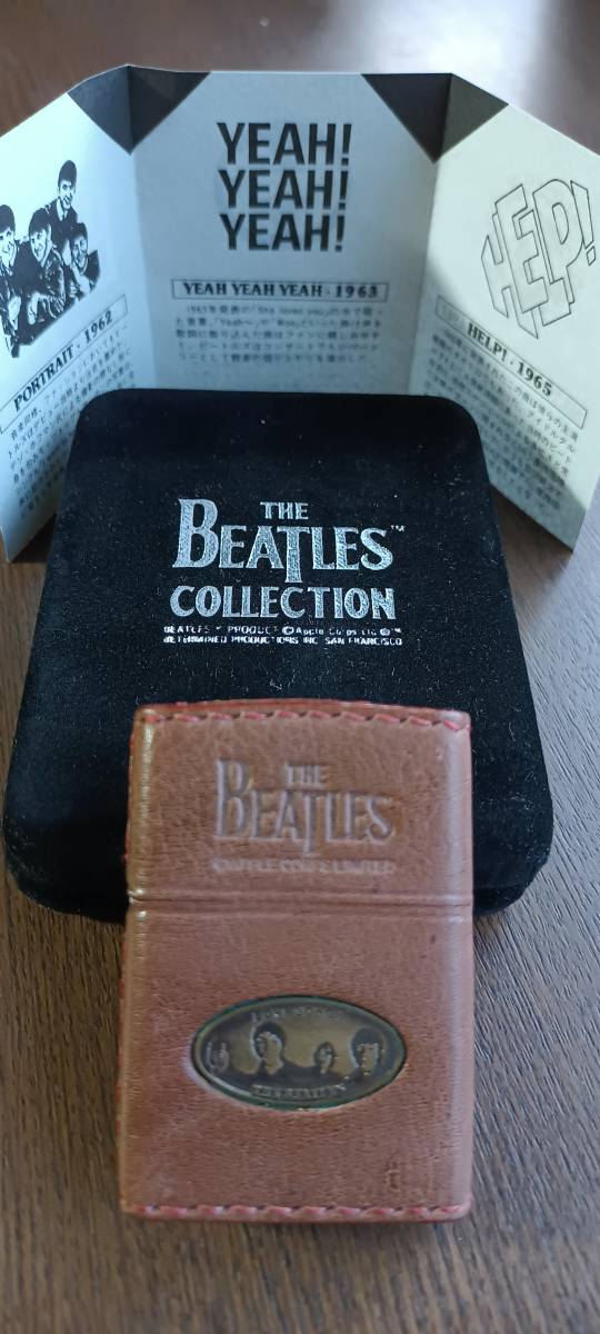ZIPPO ジッポー Beatles collection ビートルズ 革巻き オイルライター ZIPPO ジッポー Beatles collection ビートルズ 革巻き オイルライター