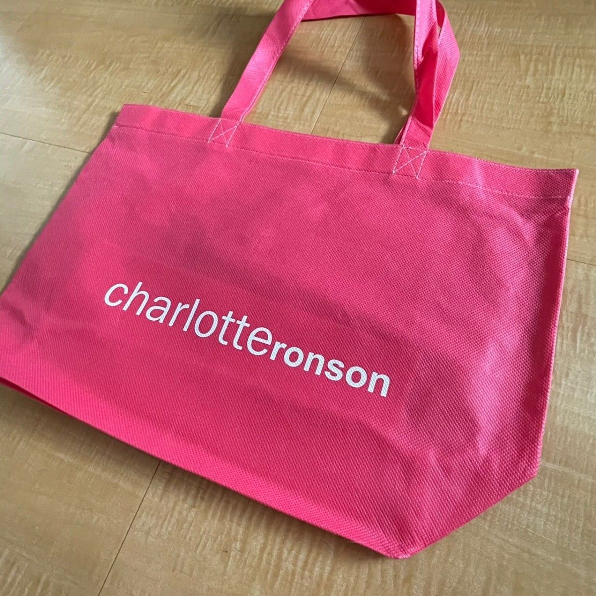 Charlotte ronson シャーロットロンソン ショップ袋 2個セット エコバッグ トートバッグ