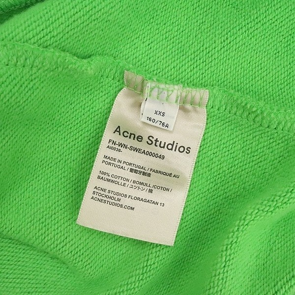 *Acne Studios Acne s Today oz Logo принт over Silhouette f- dead тянуть over Parker светло-зеленый XXS