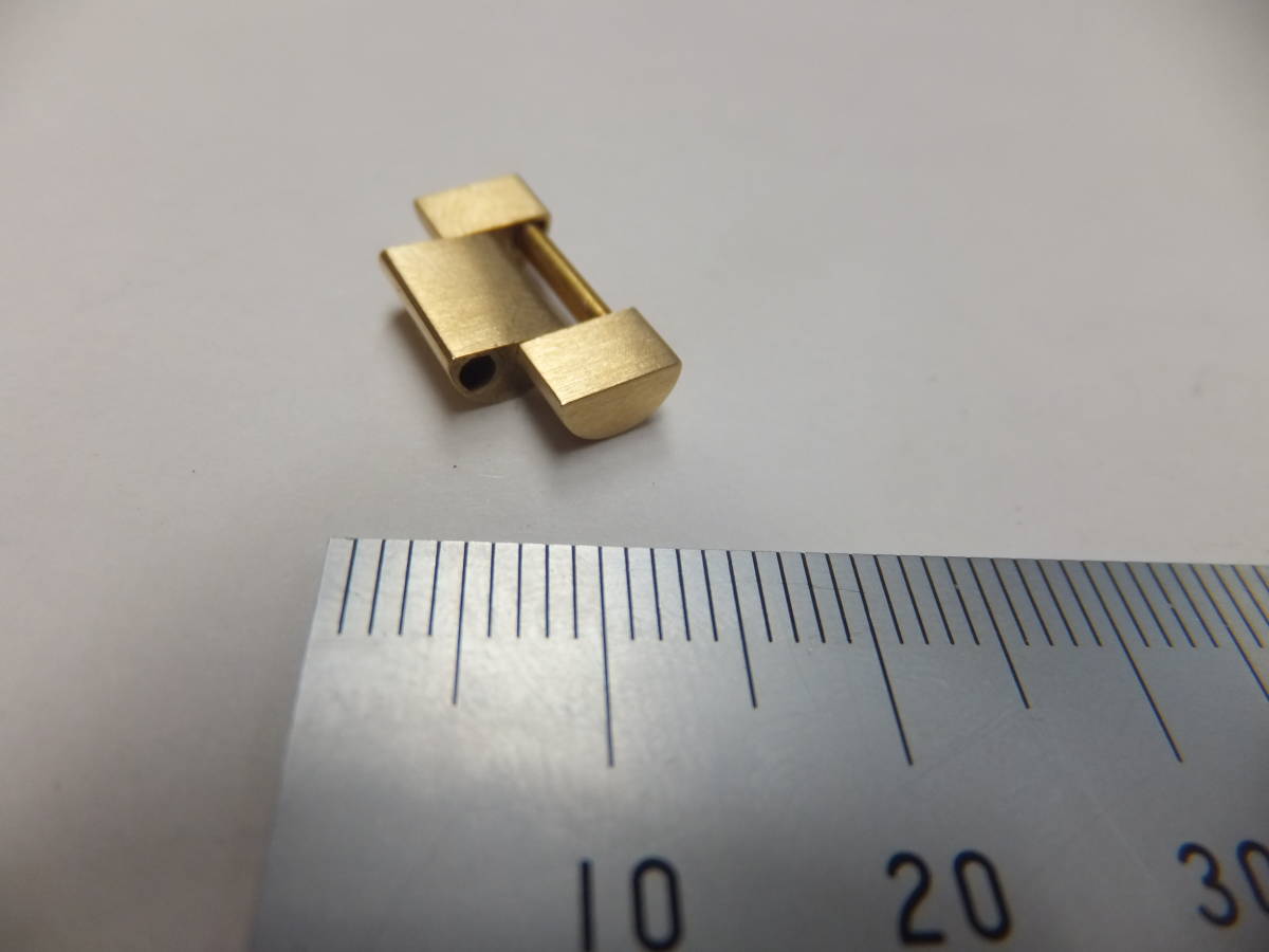 ROLEX ロレックス② 金無垢デイデイト 18038/18238 メンズ時計用 予備コマ 純正品 1コマ K18YG 幅約16mm 即決のみ