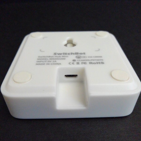 SwitchBot Hub Mini W0202200 スイッチボット ハブミニ W0202200 複数の赤外線リモコンを一つにまとめるスマートリモコン 28 00083