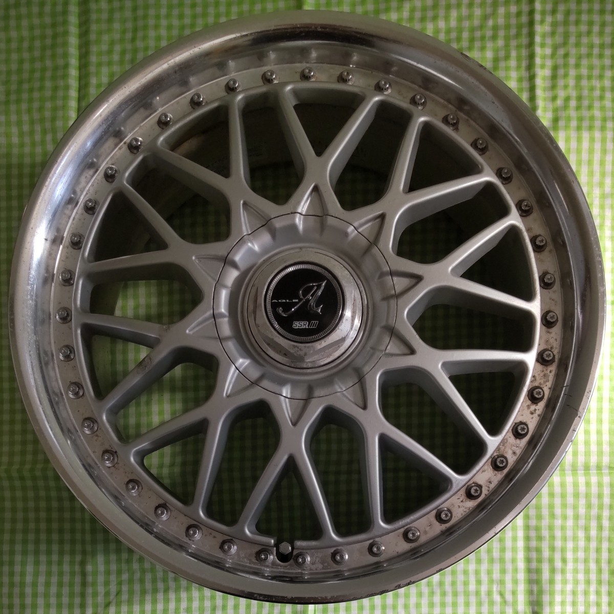 SSR スピードスター アルミホイール 18×8J +44 PCD 114 3 5穴 1本