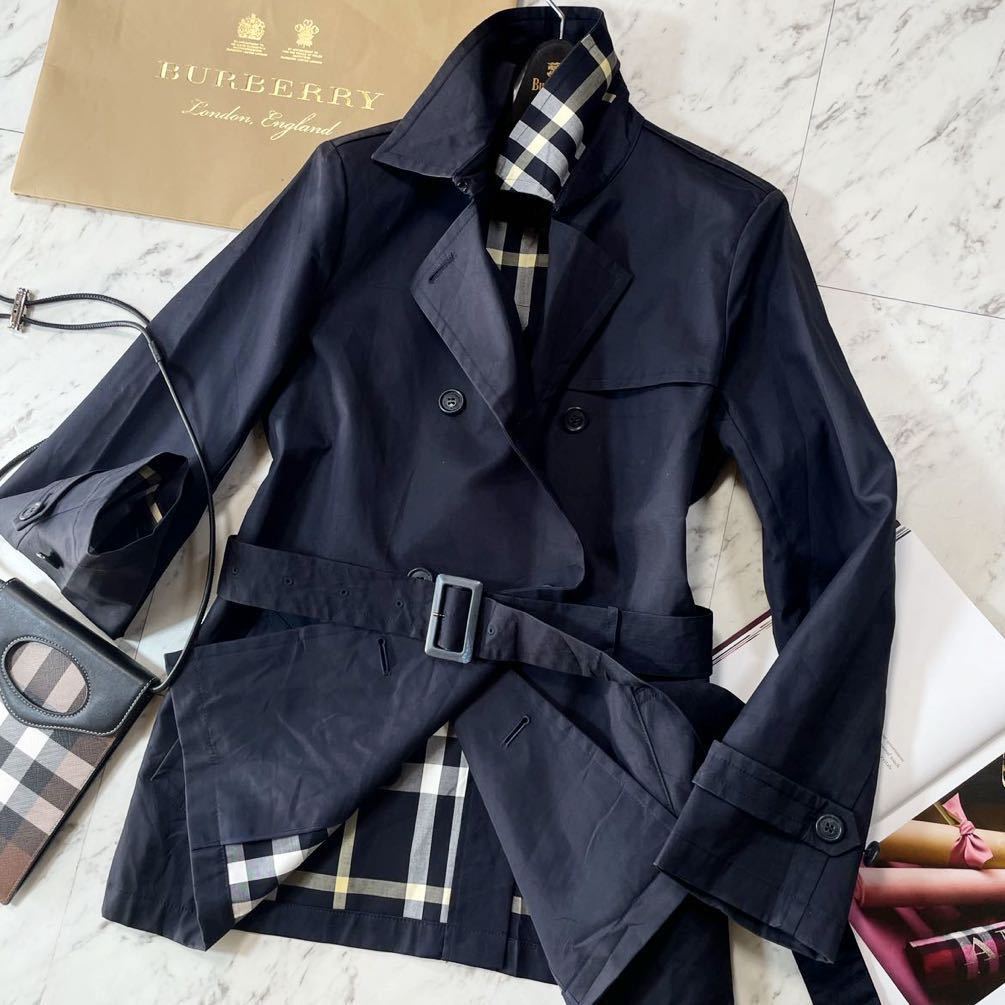 ヤフオク! - 美品BURBERRY ☆メガノバチェック総柄☆人気のトレン...