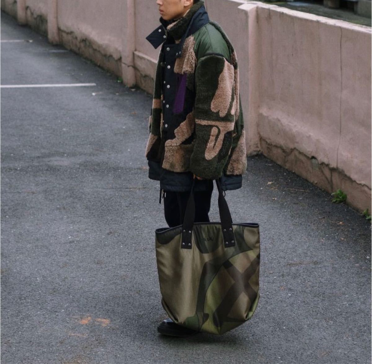 sacai kaws コラボ 3WAYファーブルゾン size2 新品未使用｜Yahoo