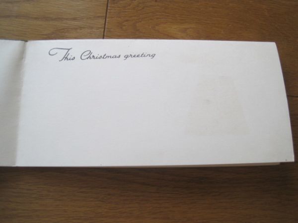 送料込み アンティーク クリスマスカード ポストカード　絵葉書 ヴィンテージ グリーティングカード　2_画像7