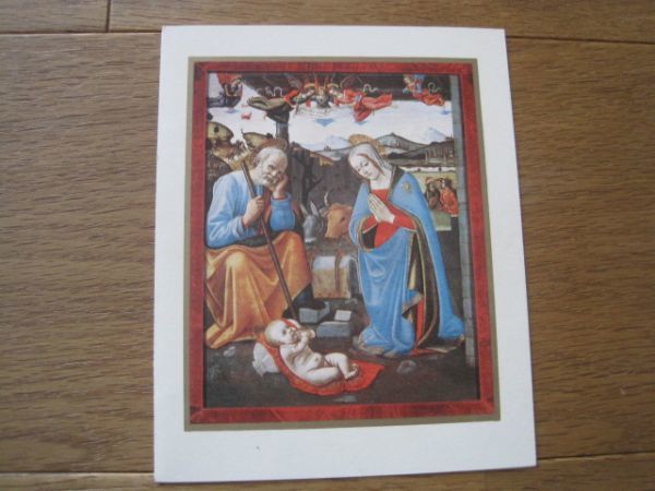  postage included antique Christmas card postcard picture postcard Vintage greeting card 3