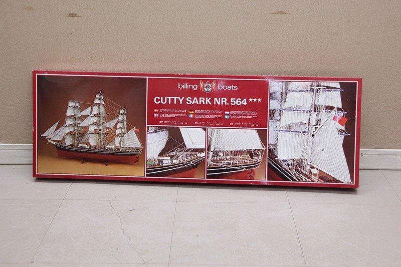 カティサークCUTTY SARK NR.564 木製帆船模型キットbilling boats-工具