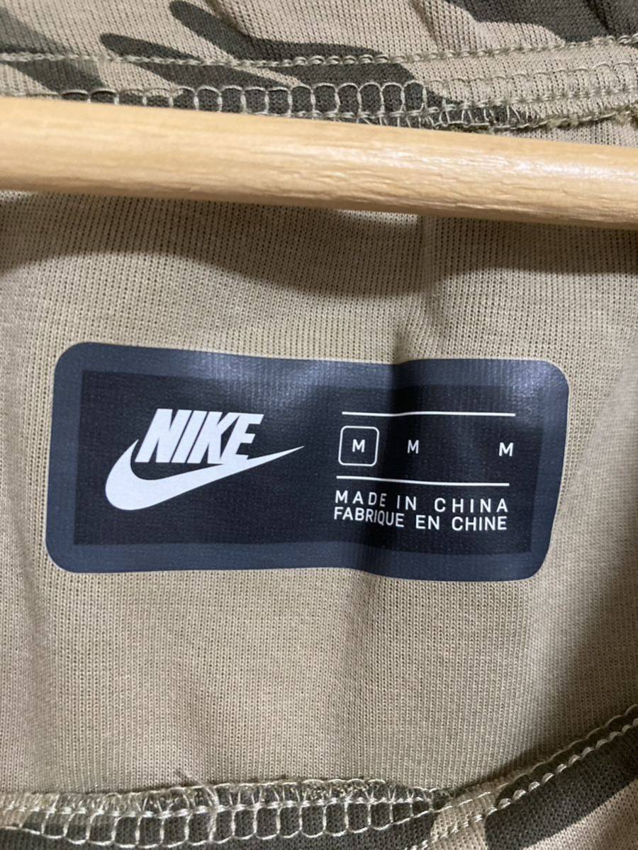 中古 NIKE TECH FLEECE セットアップ CU4492-342 CU4498-342 Mサイズ テックフリース カモフラ 迷彩 パーカー ジョガーパンツの画像8