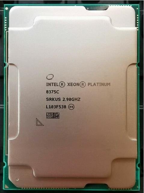 Intel Xeon Platinum 8375C 32C 2.9GHz 3.5/3.5GHz 54MB 300W LGA4189 DDR4-3200_画像1