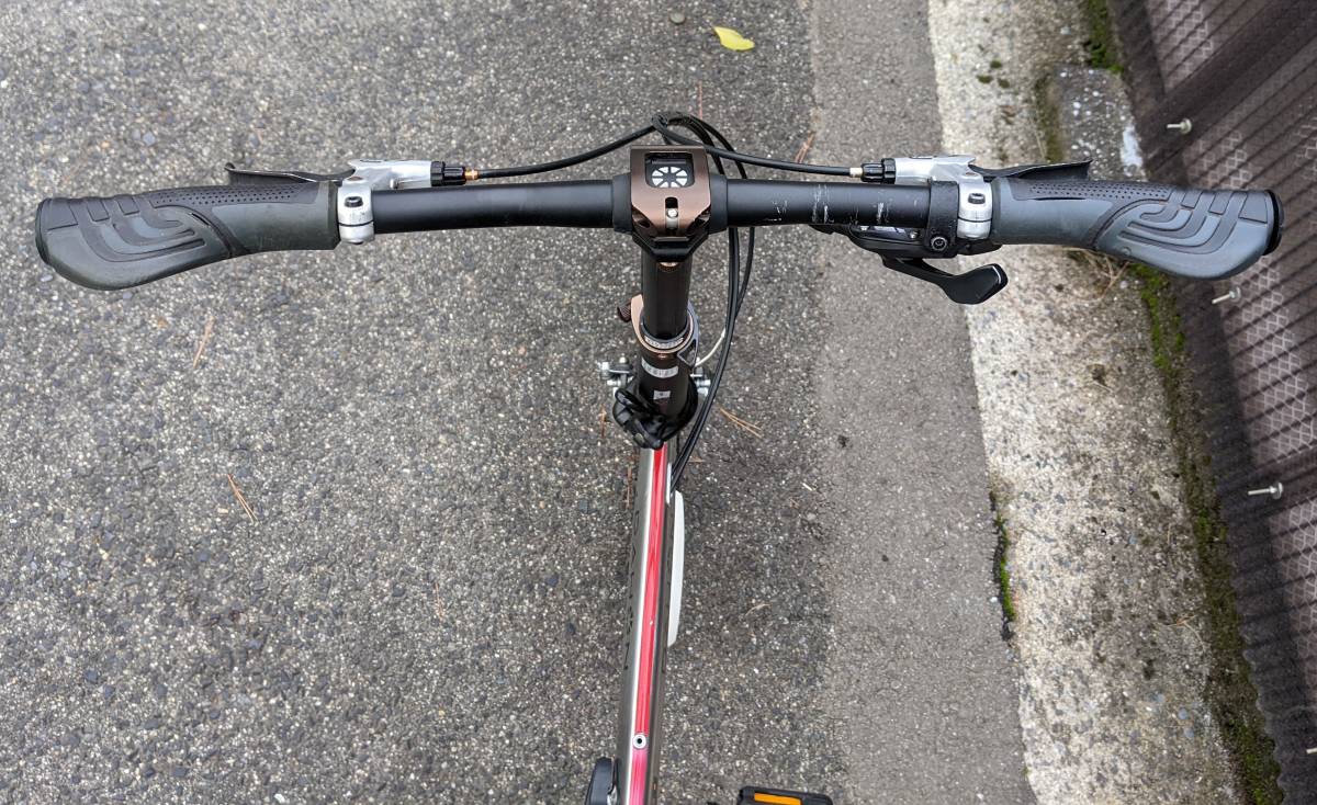 DAHON 折りたたみ自転車 MU D9 ミューD9 2019年モデル 折り畳み サイクリング 車体 クイックシルバー ミニベロ ダホン 人気シリーズ 名車_画像9