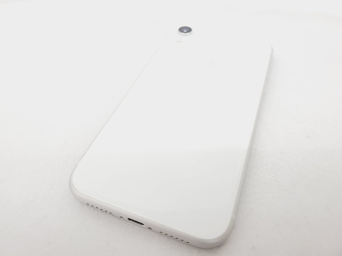 iPhoneXR 64GB ホワイト SIMロック解除 初期化済 - library ...
