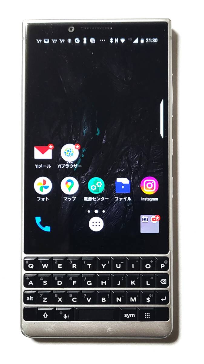BlackBerry KEY2 Silver 64GB 【日本正規代理店品】 BBF 100-8 Android