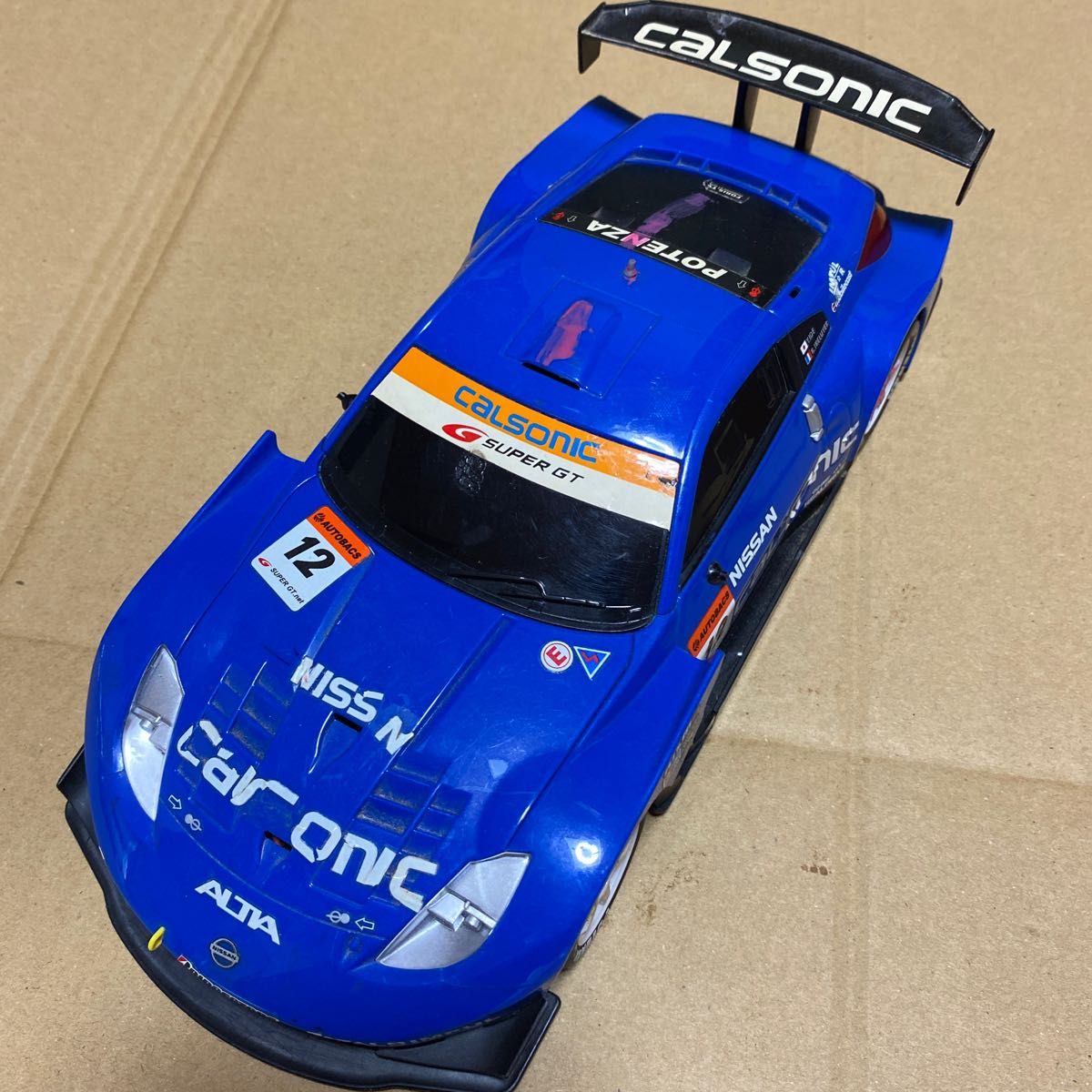 ジャンク】ラジコン カルソニック フェアレディZ 部品取り ジャンク】ラジコン カルソニック フェアレディZ 部品取り