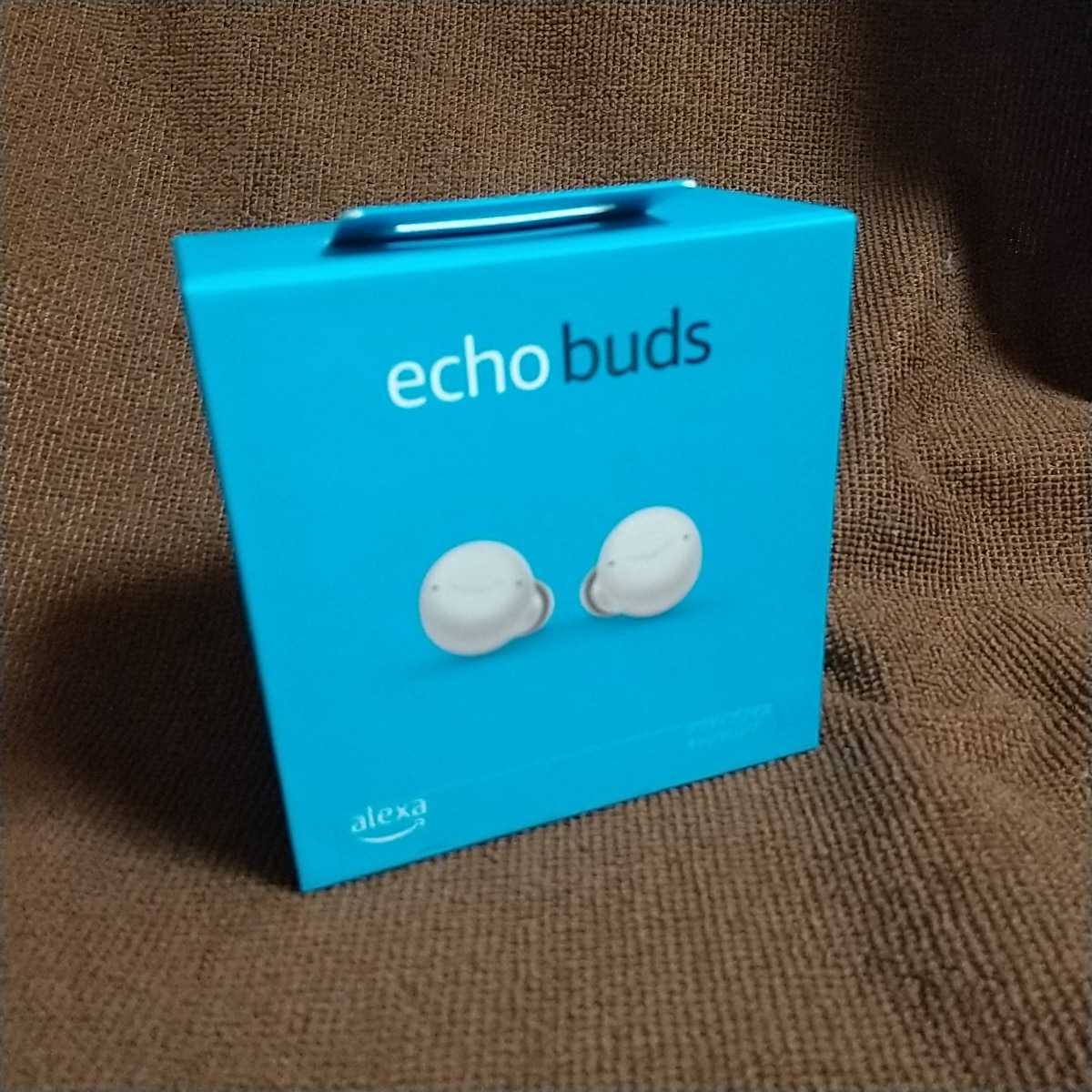 ★新品★未使用★Echo Buds (エコーバッズ) 第2世代 - アクティブノイズキャンセリング付き完全ワイヤレスイヤホン with Alexa ホワイト