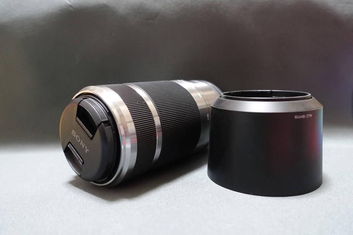 * new goods * free shipping * Sony α*E mount lens *SEL55210 E55-210mm F4.5-6.3 OSS* Bulk * silver *SONY *α5000 series /α6000 series / and so on 