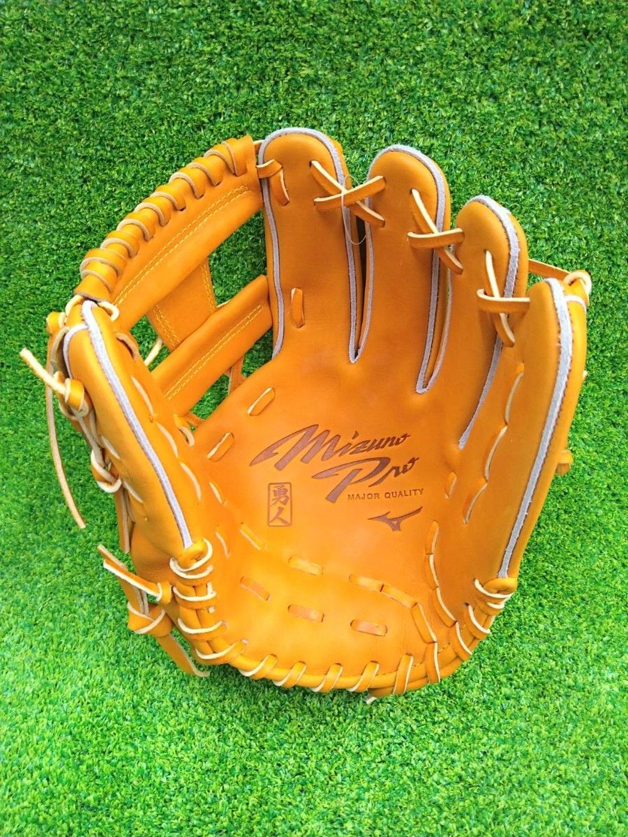 限定 ミズノプロ 軟式グラブ 坂本勇人 内野手 ビターオレンジ 1AJGR98003 グローブ こだわりのグラブ!