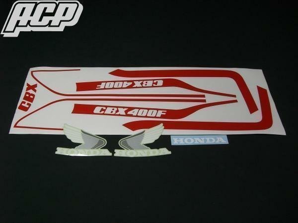 ギフト CBX400F 1型 純正タイプ ラインステッカー 新品(赤/白用 