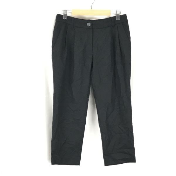 Made in Japan/マリンフランセーズ★ワンタックパンツ【0/size -XS/股下54cm/黒/black】la marine francaise/Pants/Trousers◆BH23_画像1