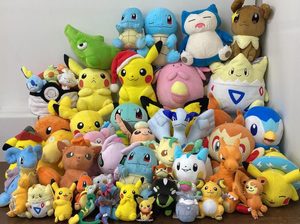 YK888) ポケットモンスター ぬいぐるみ 大量セット まとめ売り 現状品