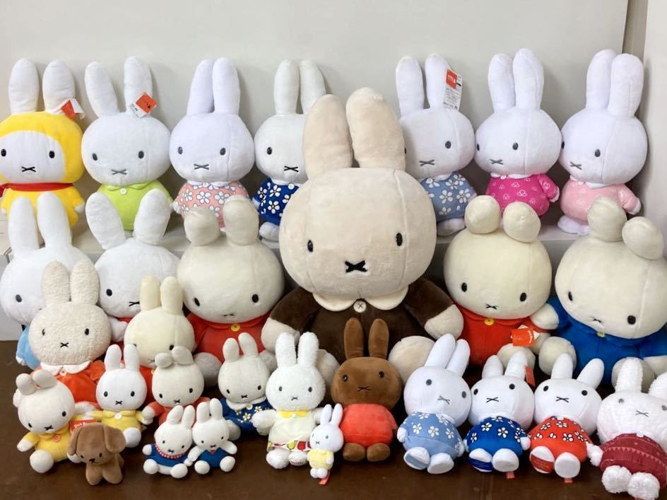 Yahoo!オークション - YK898) ミッフィー ぬいぐるみ 大量セット Yahoo!オークション - YK898) ミッフィー ぬいぐるみ 大量セット