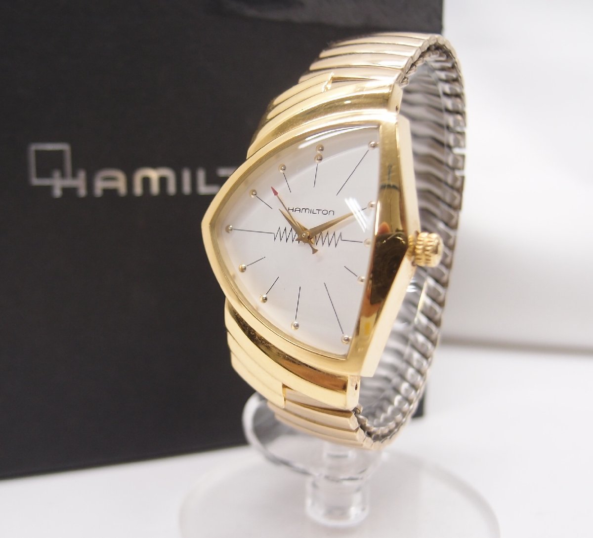 魅力的な価格 未使用 HAMILTON 腕時計∴WA5339 メンズ 中古 クォーツ