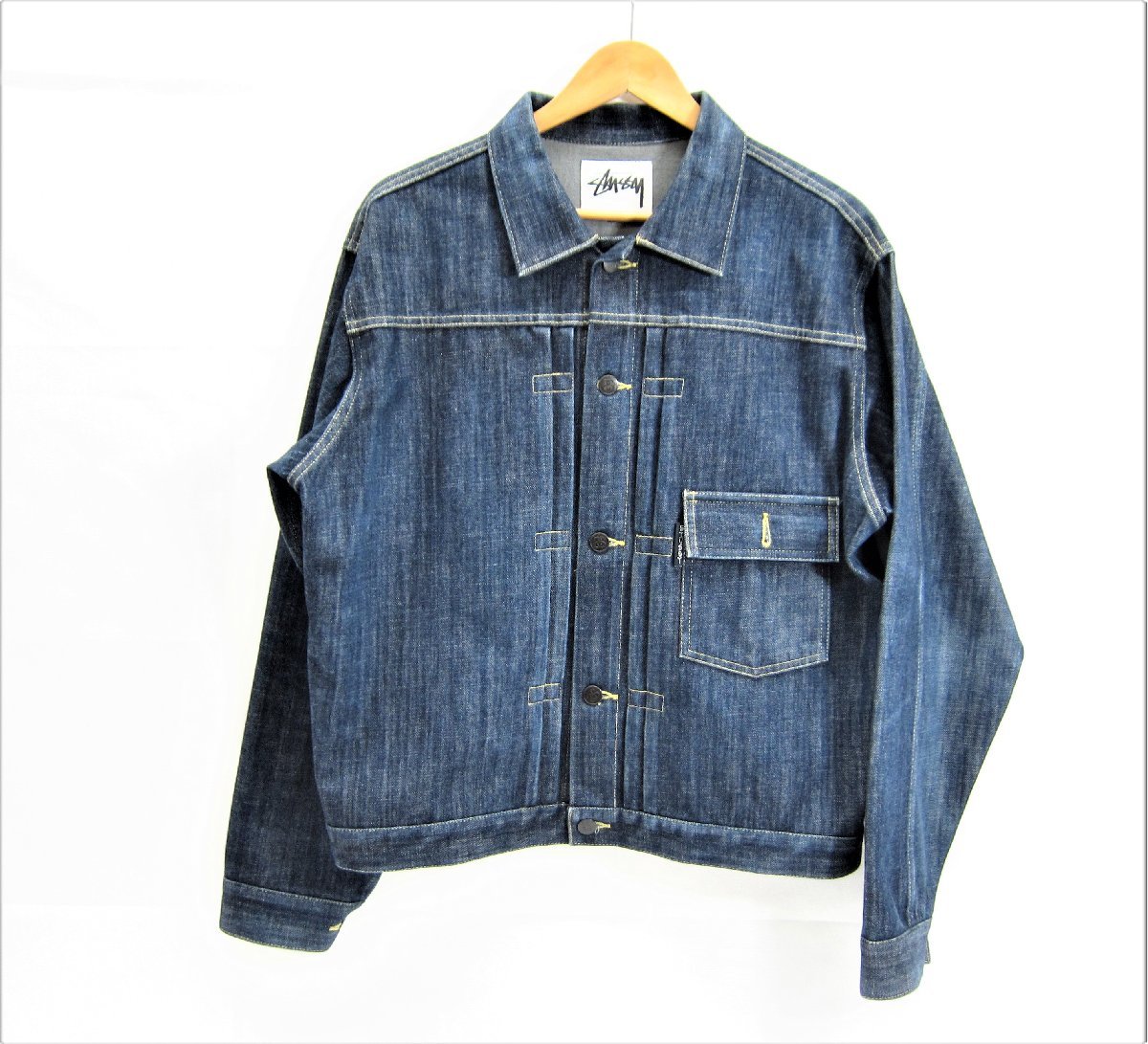 ヤフオク! - STUSSY ステューシー デニムジャケット SIZE:M...