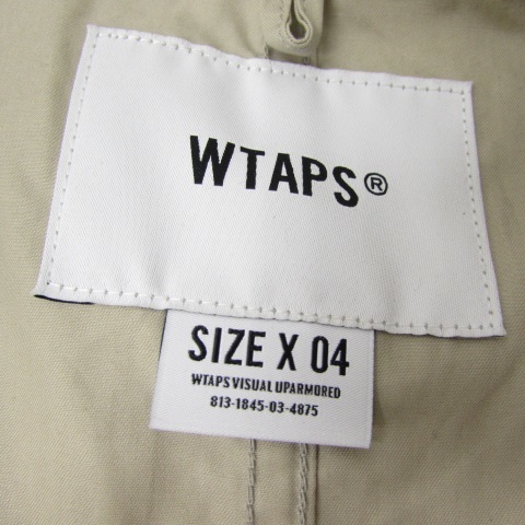 WTAPS ダブルタップス BUDS SS COTTON TWILL SHIRT ワークシャツ ミリタリー 221BRDT-SHM06 ▼FG6211_画像3