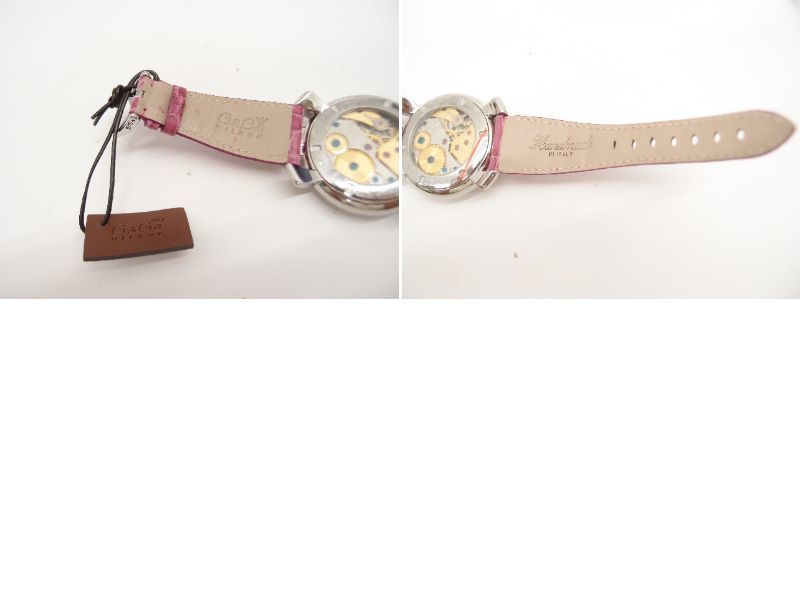 未使用 GAGA MILANO ガガミラノ MANUALE 48 マヌアーレ48 手巻 メンズ