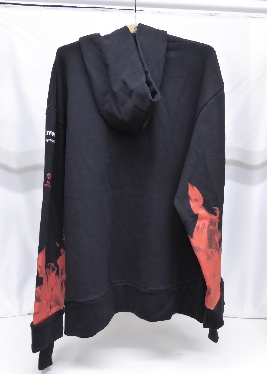 ヨウジヤマモト LIMI Feu LOADING BIG HOODIE SIZE:2 メンズ △WF2182_画像2