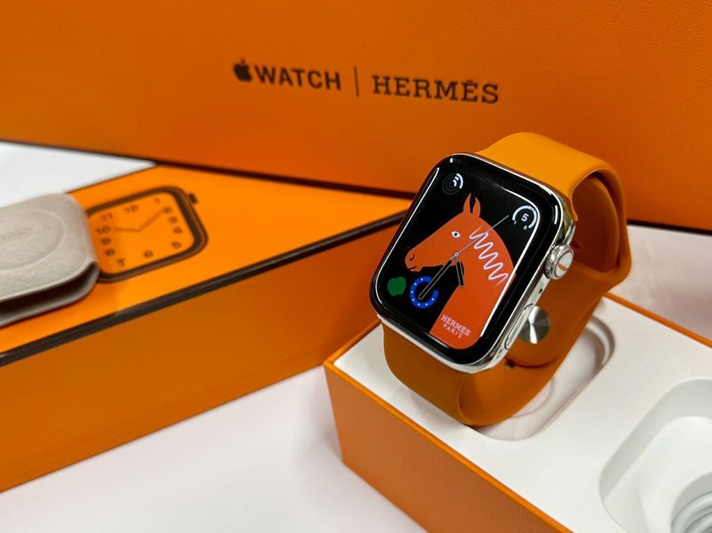 ブティック 【極美品】Apple Watch HERMES S5 44mm ブラック 629