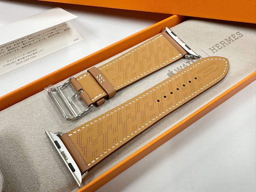 ☆即決 未使用 ゴールド Hディアゴナル Apple watch HERMES Series8付属 45mm シンプルトゥール アップルウォッチ  エルメス 純正 846