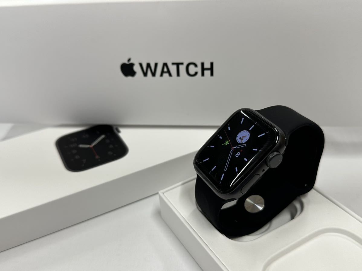 ☆即決 バッテリー96%Apple Watch SE 44mm スペースグレイ
