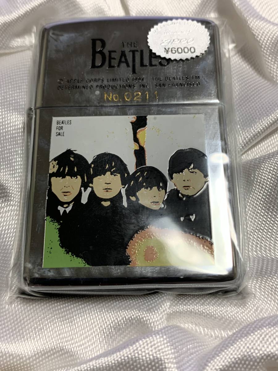 1993年 ビートルズ　BEATLES　FOR　SALE　ZIPPO　未使用_画像2