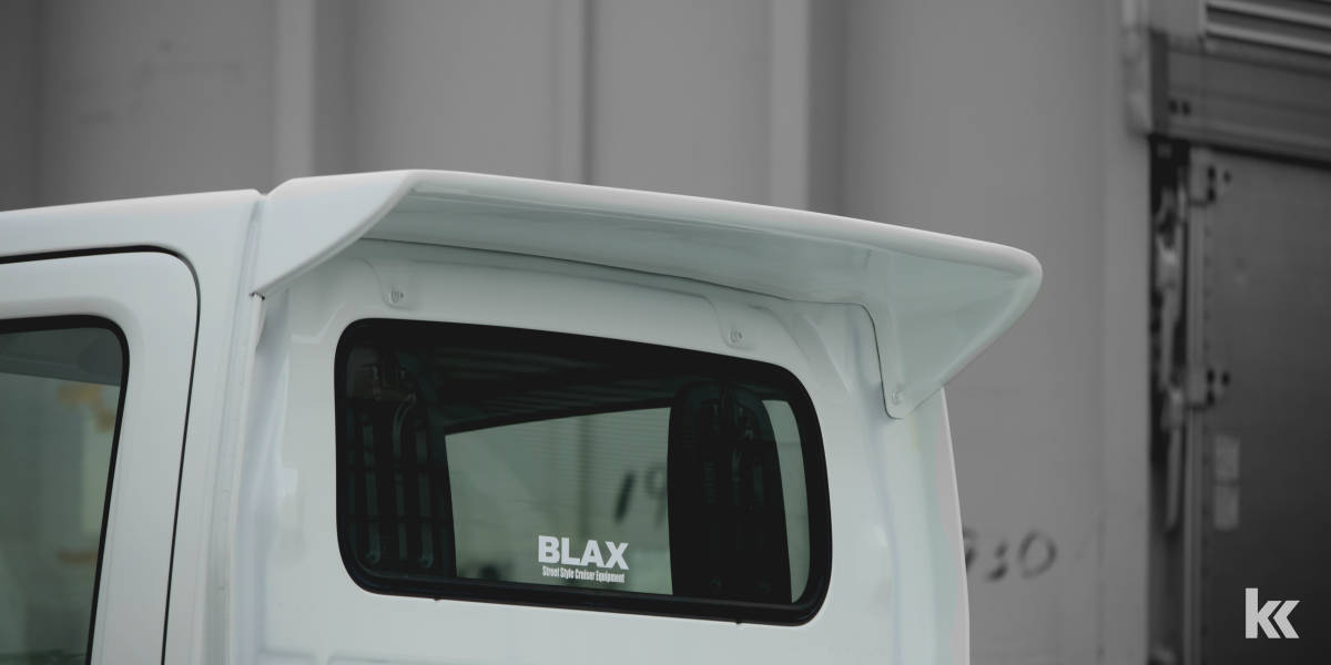 BLAX DA16T キャリイ キャリー リアルーフスポイラーの画像1