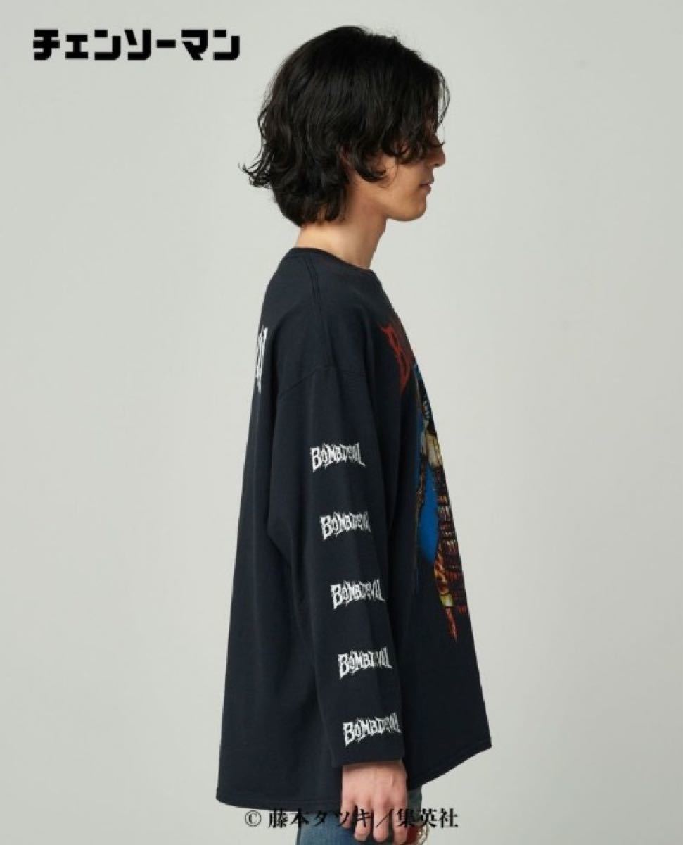 XL 新品 チェンソーマン glamb コラボ ボムデビルロングスリーブ XL 新品 チェンソーマン glamb コラボ ボムデビルロングスリーブ