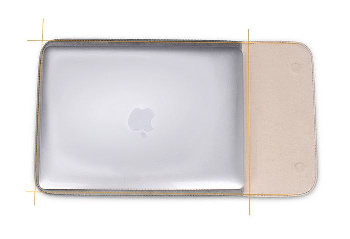 * free shipping *[ new goods unused ]PC case cover MacBook Mac 13.3 -inch flap type magnet opening and closing miscellaneous goods color : light gray 