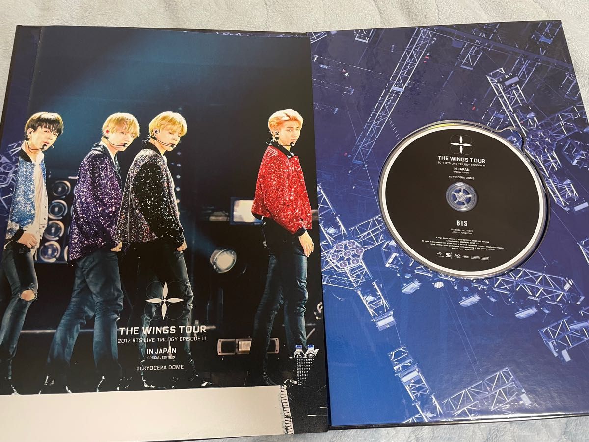 BTS THE WINGS TOUR IN JAPAN SPECIAL EDITION Blu-ray ブルーレイ