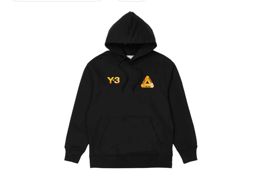 Y-3 PALACE Logo Hoodie Black Y-3 パレス ロゴ フーディー ブラック フーディー BLACK HOODIE Palace adidas ヨウジヤマモト_画像1