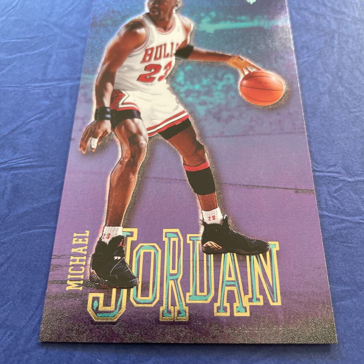 Michael Jordan★1995-96 Fleer Jam Session Show Stoppers #S3★NBA CHICAGO BULLS★HOF LEGEND GOAT★マイケル・ジョーダン★激レア_画像4